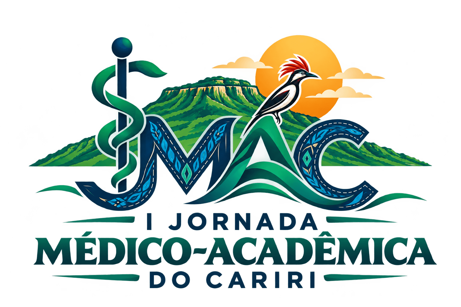 Logo da I Jornada Médico-Acadêmica do Cariri (JMAC)